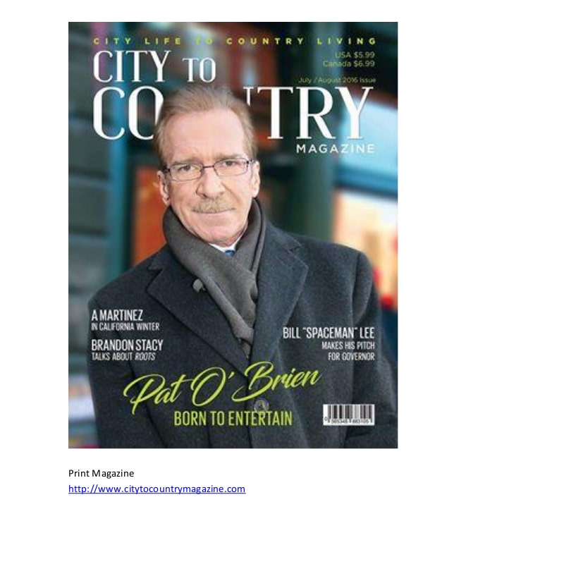 City to Country magazine: Actress Rebekka Mueller in interview